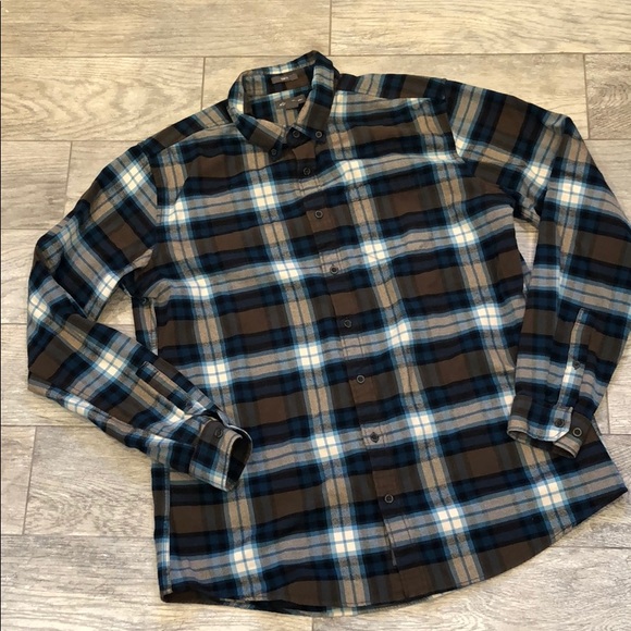 eddie bauer slim fit flannel